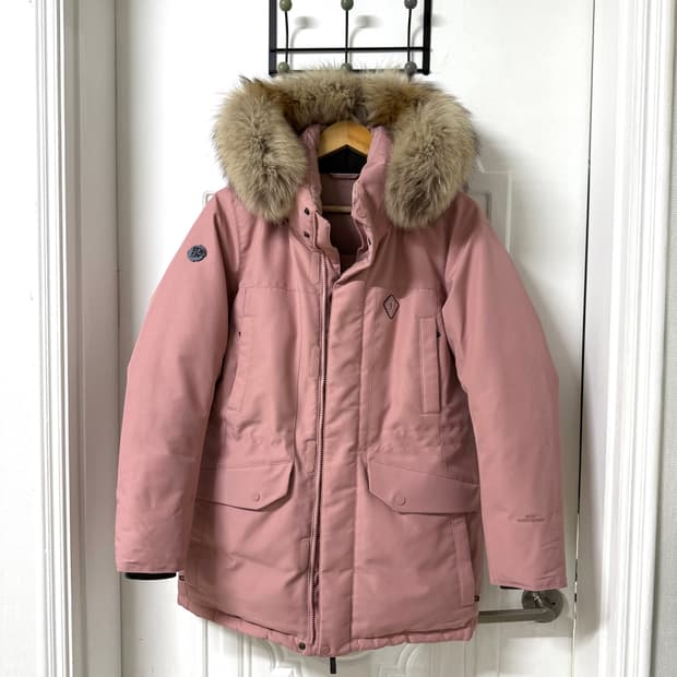 95사이즈 여성 코오롱 스포츠 고어윈드스토퍼 구스다운 패딩