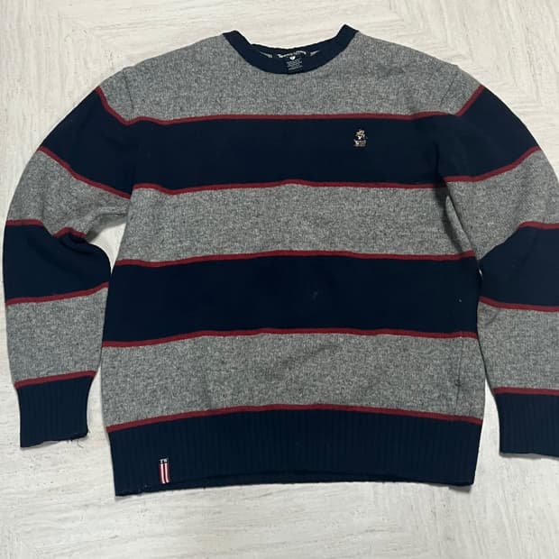 티니위니 배색 니트 L