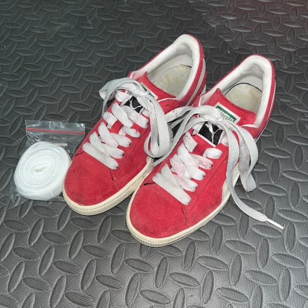 [230] 푸마 스웨이드 클래식 스니커즈 레드