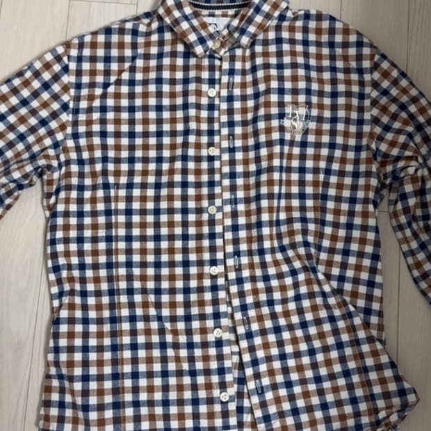 에비수 체크셔츠