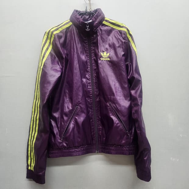 아디다스 로고 삼선 바람막이 자켓 85(S)