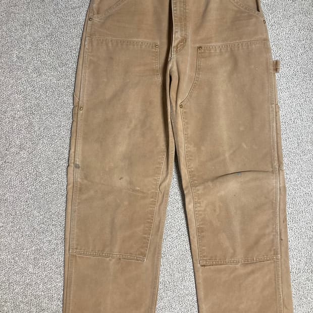 빈티지 칼하트 더블니 80s made in usa