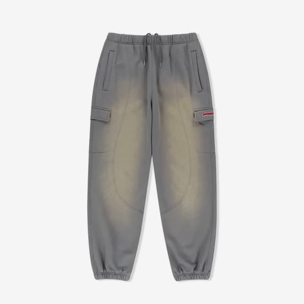 예스아이씨 Pocket Washed Sweatpants Dark Grey