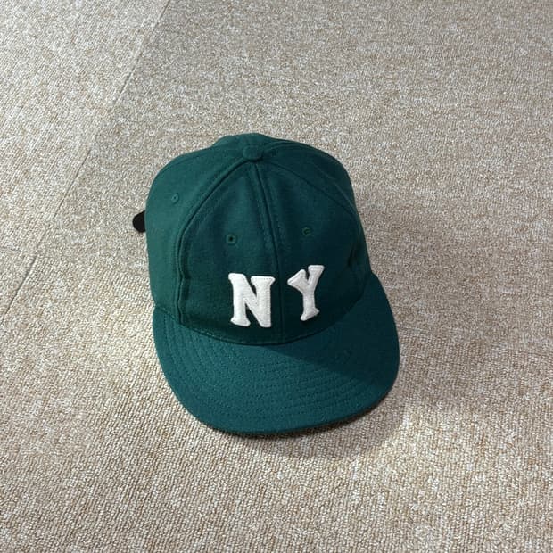 이벳필드 usa 플라넬 볼캡 그린