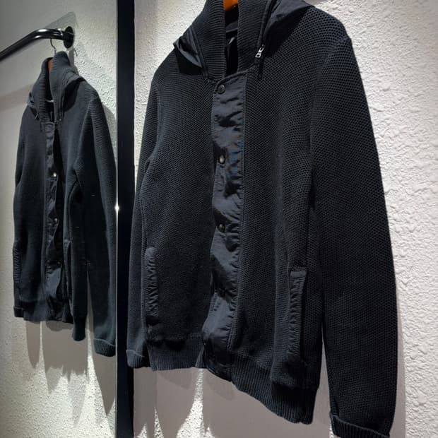 아르마니 익스체인지 니트집업