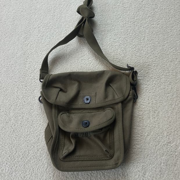 빈티지 밀리터리 가방