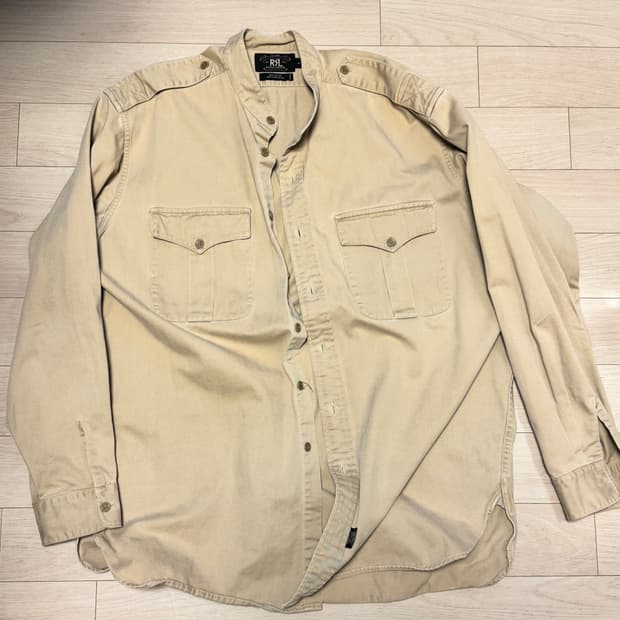 Rrl 더블알엘 차이나카라 셔츠Rrl 더블알엘 차이나카라 셔츠