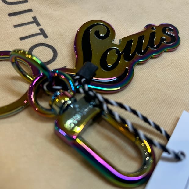 [정품] 루이비통 루이 키링 / 백참