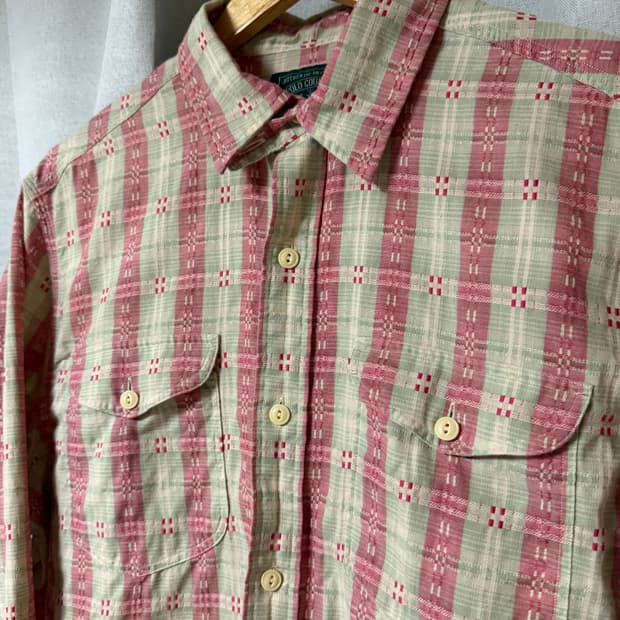 폴로 컨트리 체크 워크 셔츠