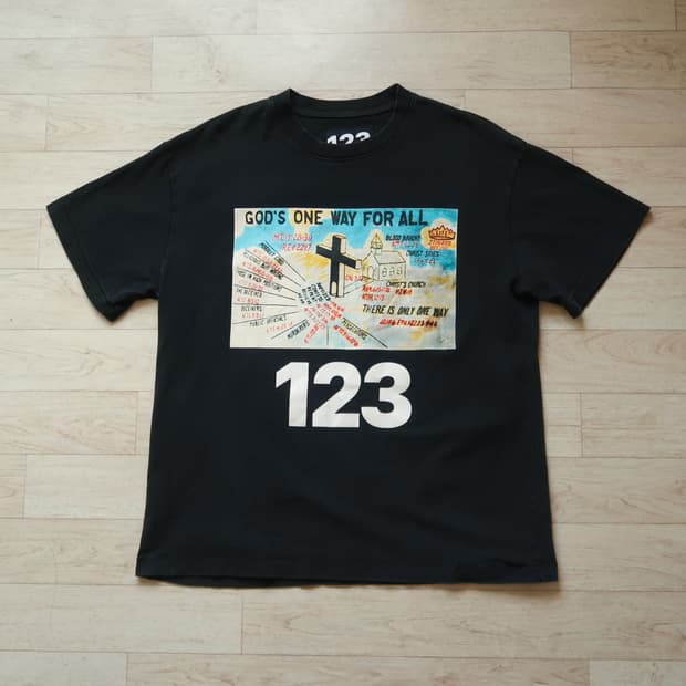 RRR 123 프린팅 티셔츠