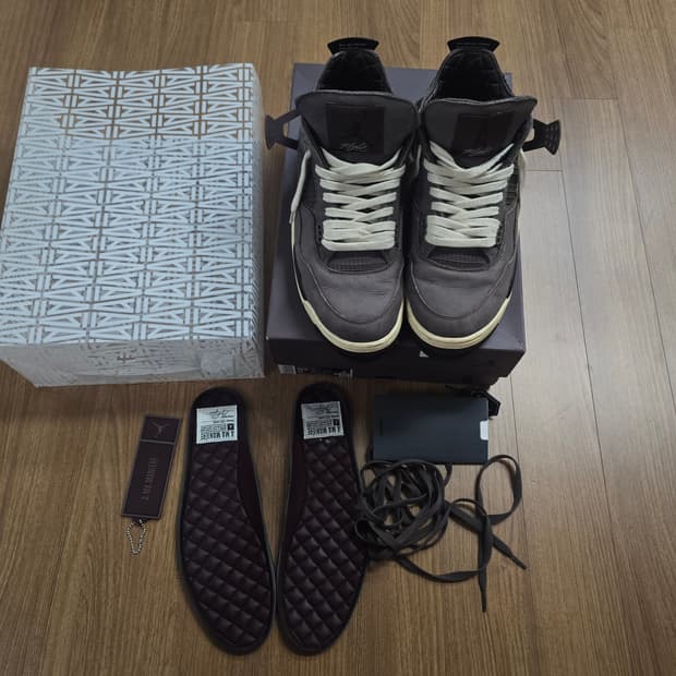 (285) 조던4 마니에르 바이올렛 오어