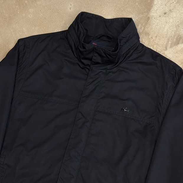 4 라코스테 내장루드 블랙 자켓