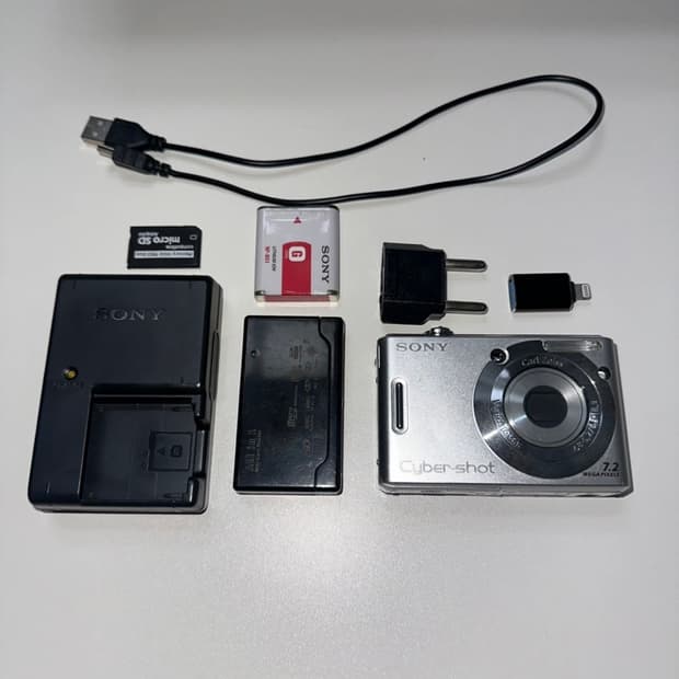 소니 Cybershot DSC-W35 디지털 카메라