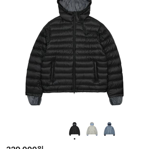 [1] 산산기어 25FW 서픽스 푸퍼 자켓 블랙