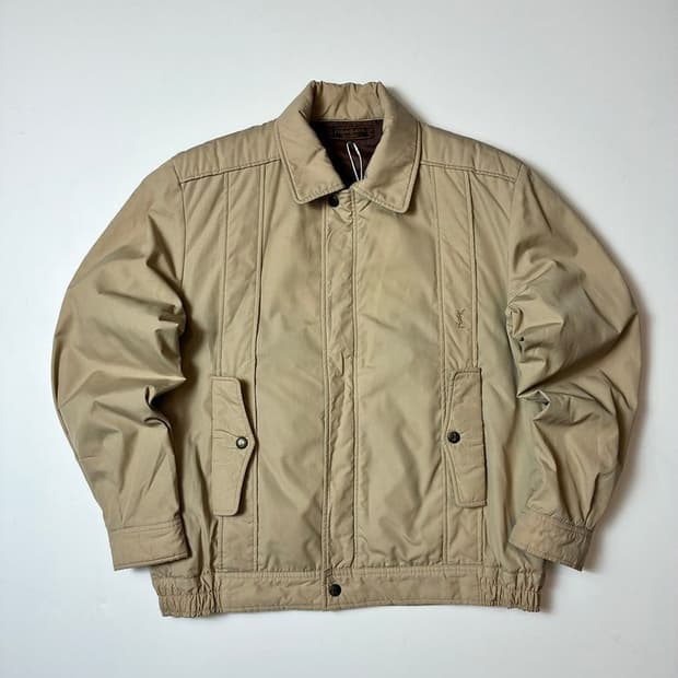 입생로랑 YSL 00's 나이론 퀄팅 블루종 자켓 PN9125