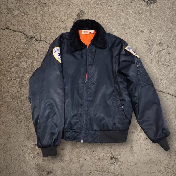 90s Dickies  네이비 블루종 점퍼