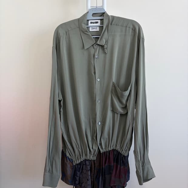 마리아노(magliano) 로멘티콘 셔츠 그레이