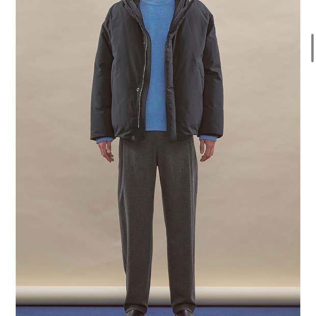 2024 타임옴므 구스 다운 점퍼 한섬