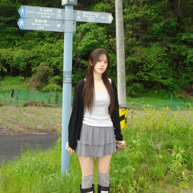 아워캐비넷 calm slim cardigan-black