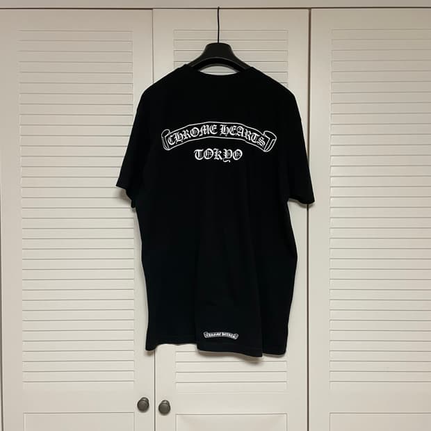 크롬하츠 스크롤 도쿄 티셔츠