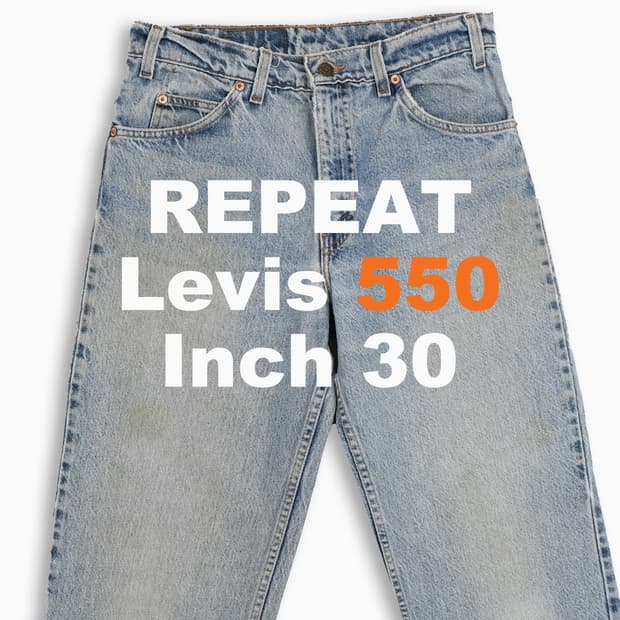 리바이스 550 오렌지탭 중청 90s USA 30인치 OR5503240