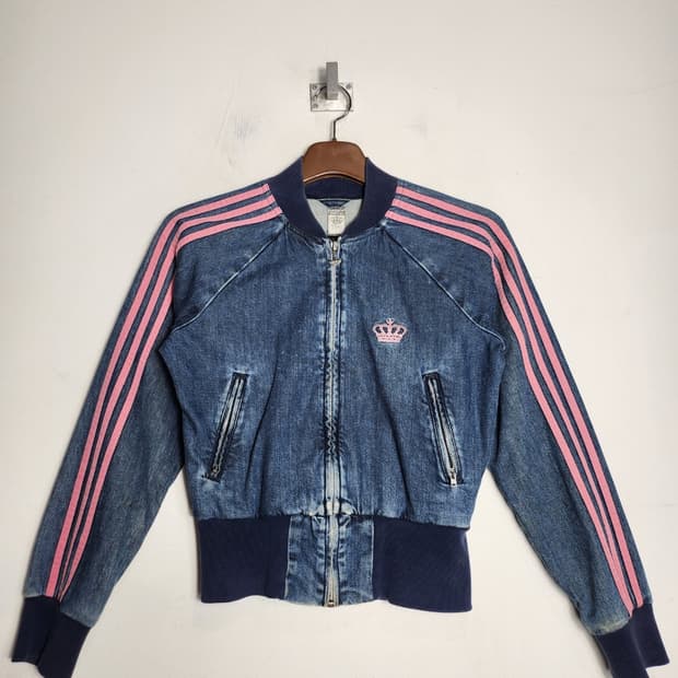 아디다스 미시엘리엇 리스펙트 미 데님 트랙탑