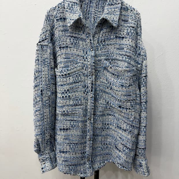 매장판정품) IRO 이로 트위드 오버사이즈 자켓 가디건 34