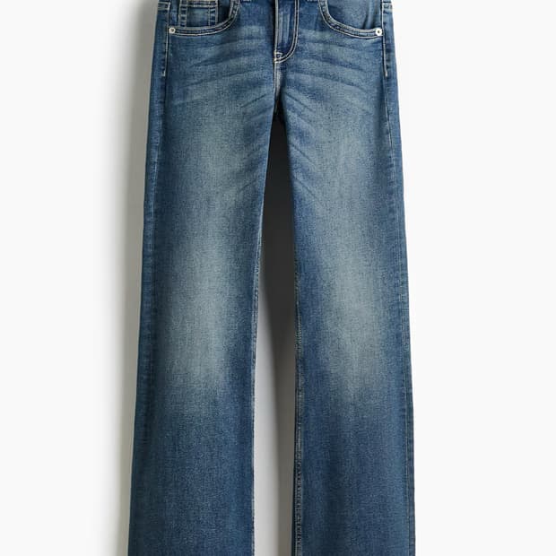 H&M 로라이즈 플레어 진