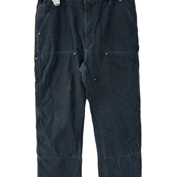 [38X32] Carhartt B01BLK USA 더블니카펜터 워크팬츠