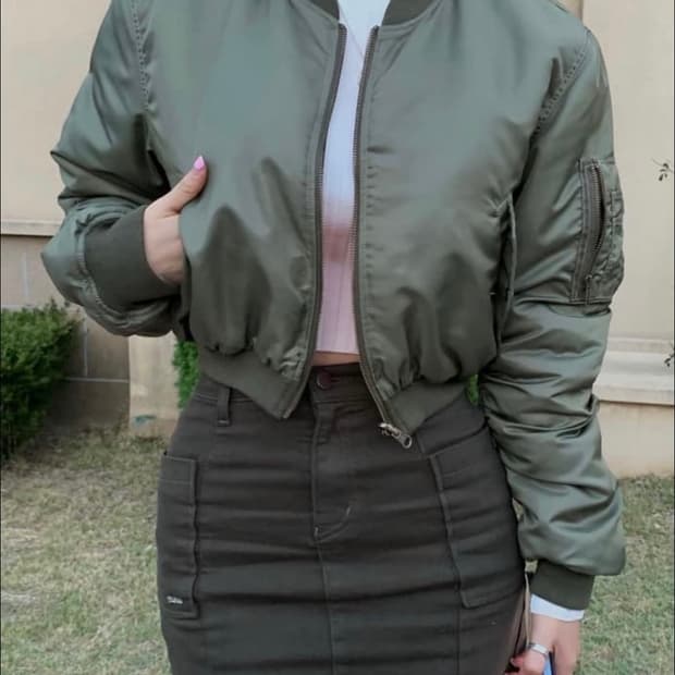 페일제이드 ma-1 항공점퍼 카키