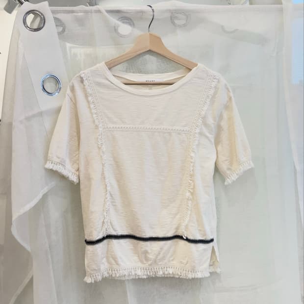 Tassel lace top