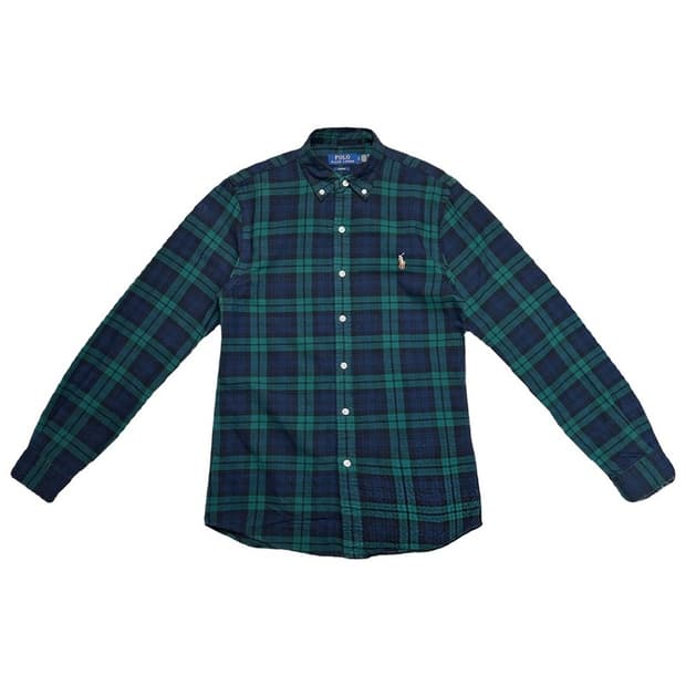 폴로랄프로렌 슬림핏 플래그 옥스포드 셔츠 S