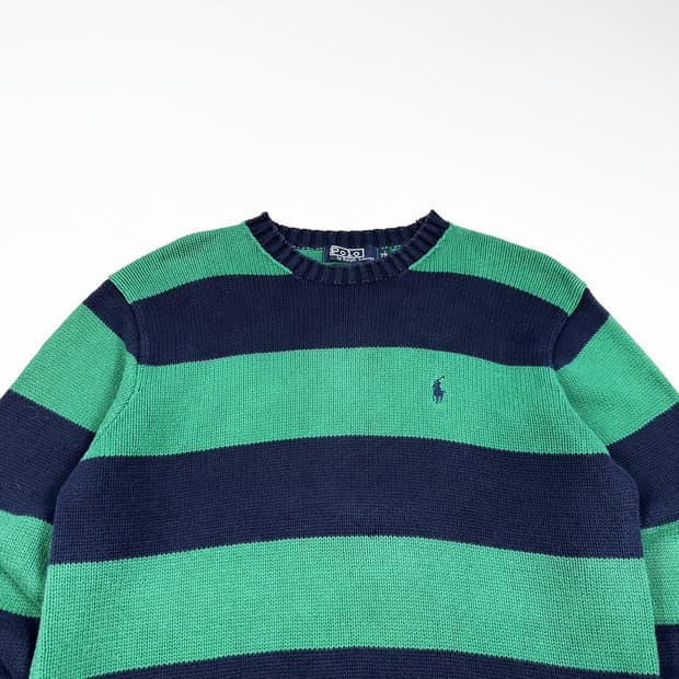 폴로 랄프로렌 포니 걸즈 스트라이프 니트 (실측 S 여성추천)