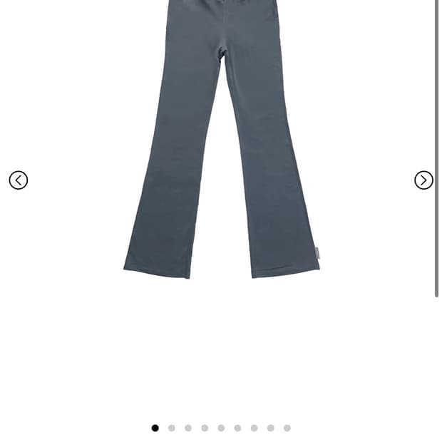 지초이 24-003 FLARED LEGGINGS (SLATE GREY)