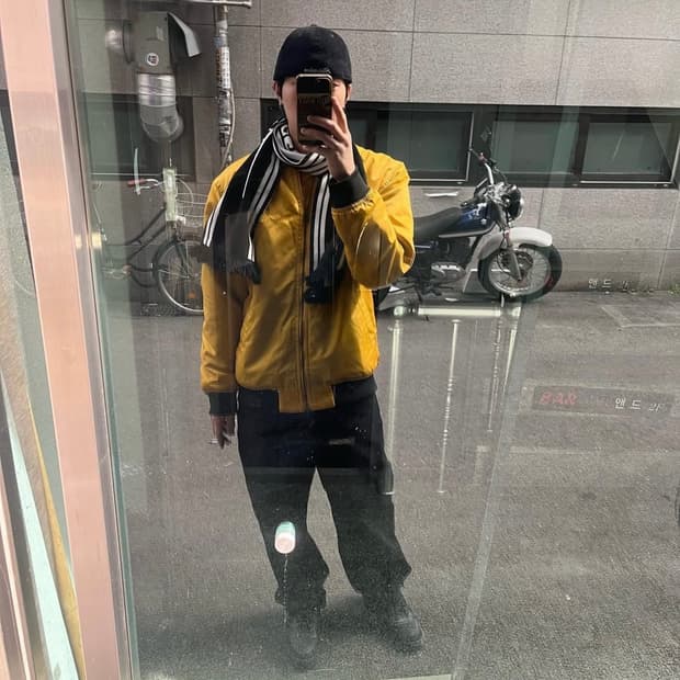 스투시 ma-1 자켓