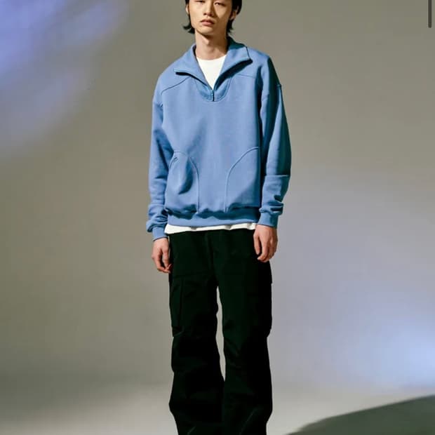 노클 나일론 팬츠 블랙