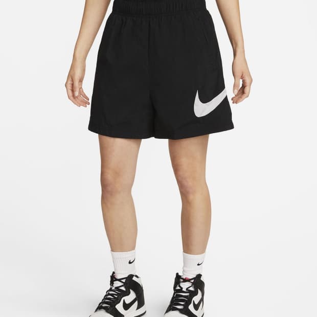 NIKE 나이키 스포츠웨어 에센셜 하이라이즈 우븐 쇼츠
