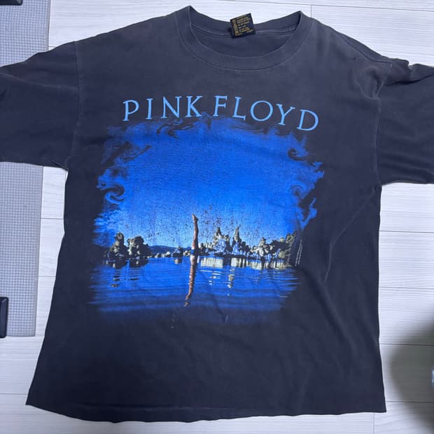 90s 빈티지 핑크플로이드 티셔츠 wish you were here