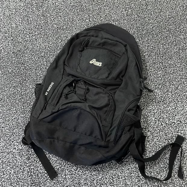 빈티지9. 아식스 올드스쿨 셰르파 24 빈티지 백팩 책가방 