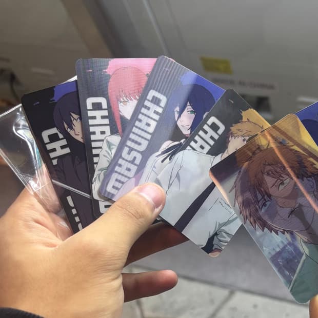 체인소맨 3주차 특전 포토카드 전종