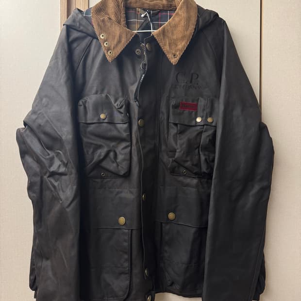 바버 X cp컴퍼니 크릴 왁스자켓