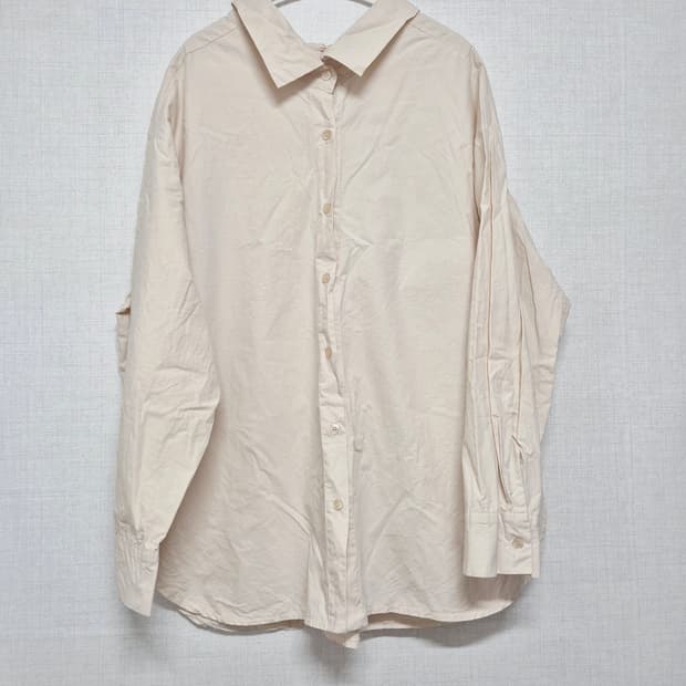 베이지 루즈 셔츠