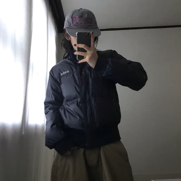 아디다스 딥차콜 패딩