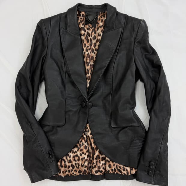 [vintage] Real Leather Jacket