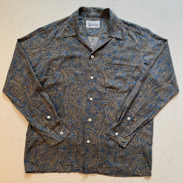 WACKO MARIA PAISLEY COTTON RAYON SHIRTS