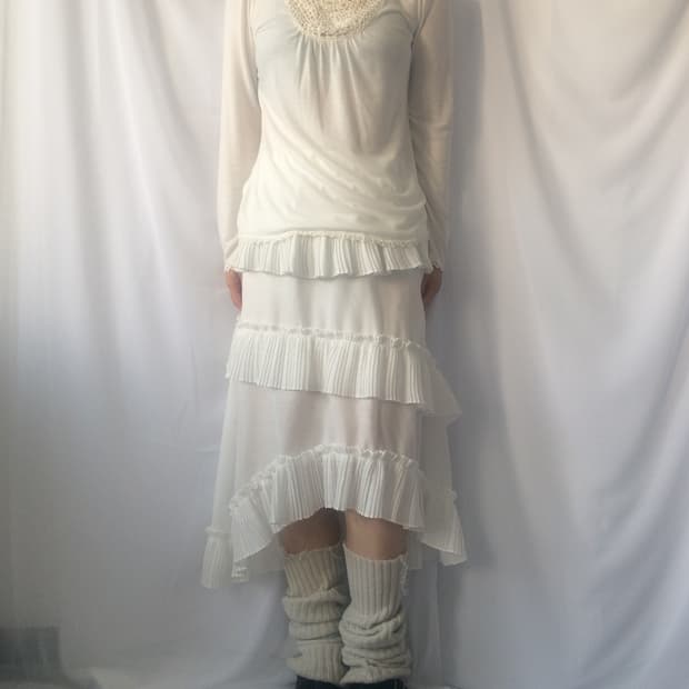 Crochet point sleeve