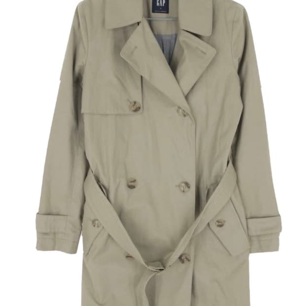GAP 베이지 클래식 트렌치 코트