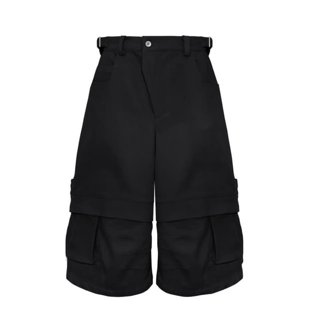 카미엔 타이탄 버뮤다 팬츠 블랙