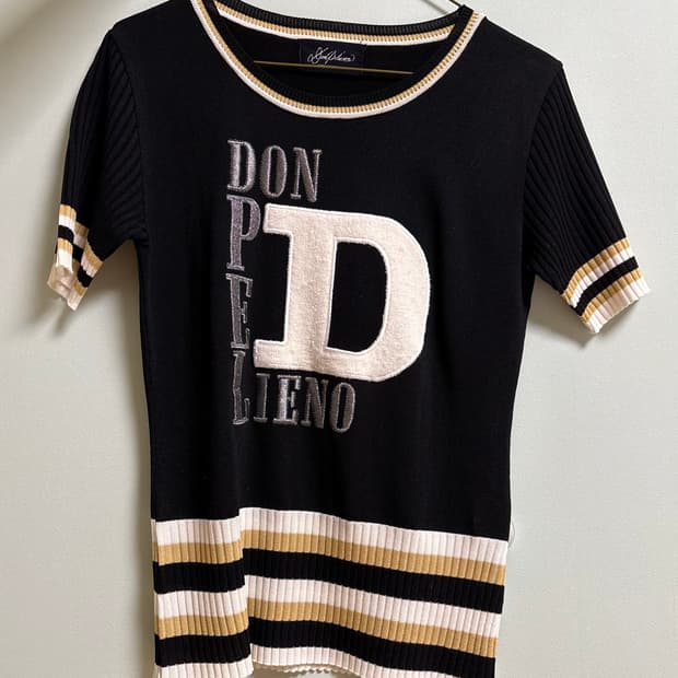 반팔 니트 펑크 갸루 y2k 모리걸 너드