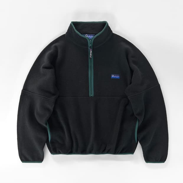 90s 빈티지 펜필드 usa 플리스 하프집 풀오버